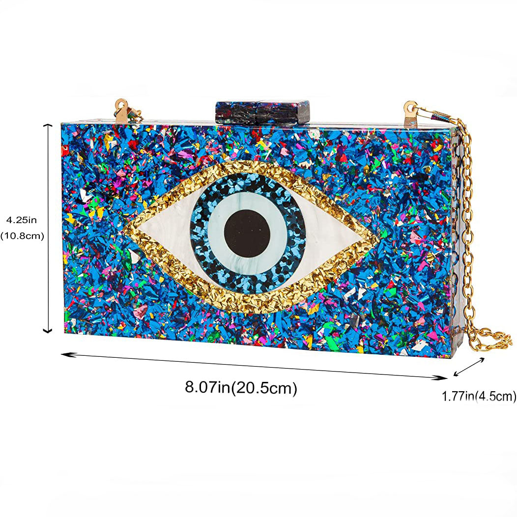 Evil Eye Clutch